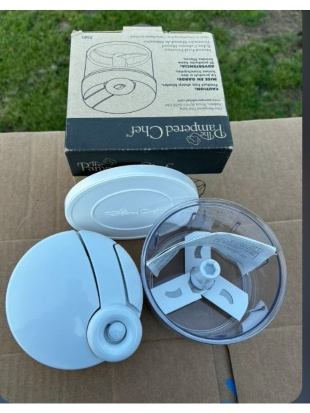 Pampered Chef Manual Food Processor #2581